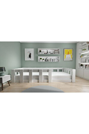 Montessori 90x190 Yatak Uyumlu Mdf Karyola My10-1