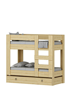 Genç Ranza 90x190 Yatak Uyumlu Yavrulu Safir Ranza