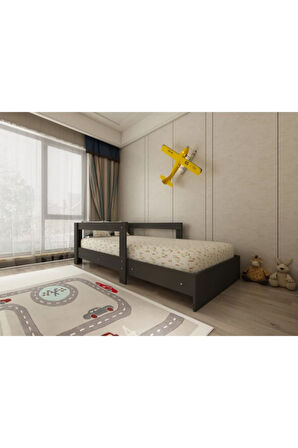 Montessori 90x190 Yatak Uyumlu Karyola Y7-4