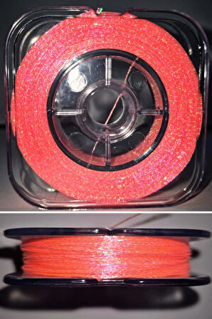 Eagenset Hazır Çapari Kombini Boru Sim Ultraviyole Uv Neon Pembe Makarada