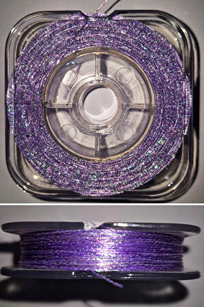 Eagenset Hazır Çapari Kombini Boru Sim Mor Makarada