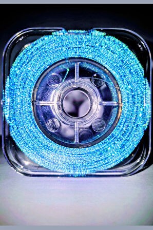 Eagenset Damla Simli Boru Sim Mavi Hazır Çapari Kombini Makarada