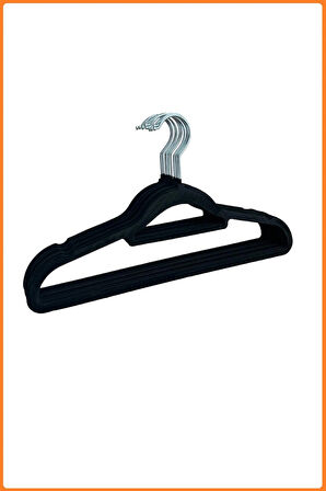 Kadife Askı ,pantolon Askısı, Elbise Askısı, Yüksek Kalite Kadife Kıyafet Askısı, 41 Cm, 20 Adet