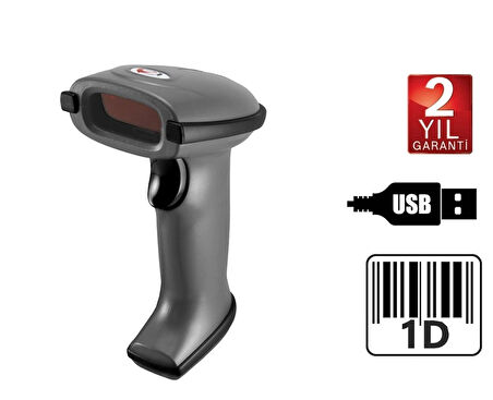 Sunlux XL-6200 Lazer El Barkod Okuyucu 1D