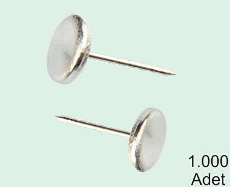 Alarm Etiketi Çivisi Metal Başlı 1000 Adet