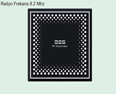 Kağıt Etiket Öldürücü Deaktivatör RF Radyo Frekans İkazsız