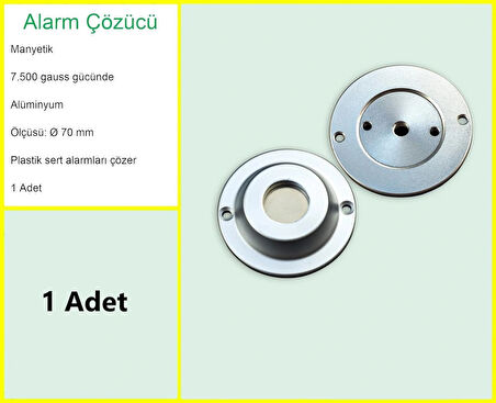 Standart Alarm Etiketi Çözücü Sökücü