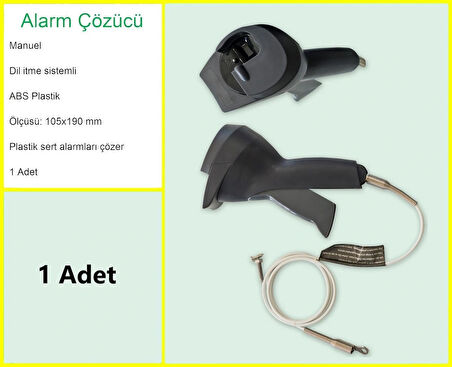 El Tipi Alarm Etiketi Çözücü Sökücü