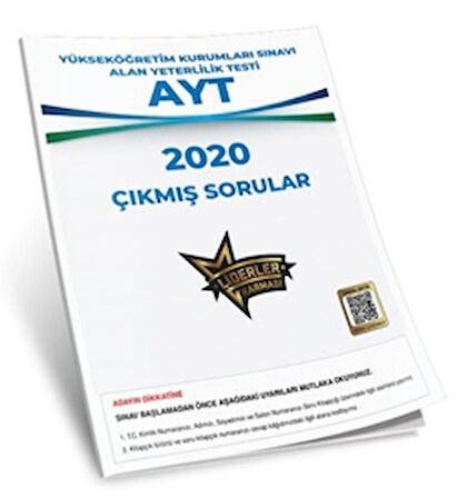 Liderler Karması AYT Çıkmış Sorular 2020