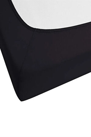5 Adet Düz Pamuklu Tek Kişilik 80 x 200 x 30 cm Lastikli Penye Çarşaf