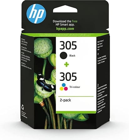 3YM60AE + 3YM61AE 305 Siyah + Renkli Kartuş Seti