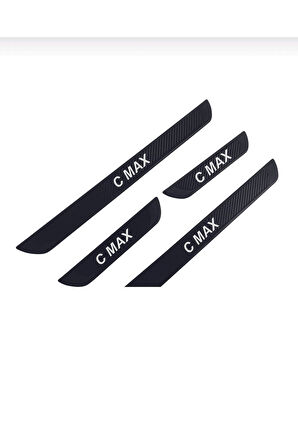 FORD C-MAX 2010 VE ÜZERİ MODELLER OLD KARBON KAPI EŞİĞİ 4 PARÇA KROM YAZILI