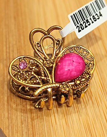 Monalisa Home Taşlı Döküm Metal 2.5cm Minik Lüks Toka