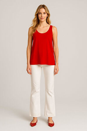 3 Adet A Kesim Büyük Beden Pamuklu Kalın Askılı Atlet Tişört