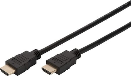 Digitus AK-330107-10-S HDMI Kablo 1 Metre 4K Altın Uç Görüntü Kablosu