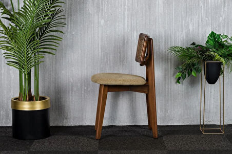 Minimalist Ahşap Sandalye  Çağdaş Zarafet