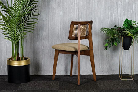 Minimalist Ahşap Sandalye  Çağdaş Zarafet