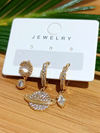 Monalisa Home Renkli Tarz Yaratan Küpe