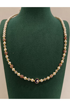 Monalisa Home Lüks Figürlü Gösterişli  Kolye