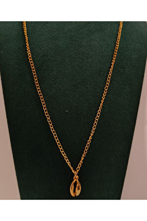 Monalisa Home Gold Renk Lüks Figürlü Gösterişli  Kolye