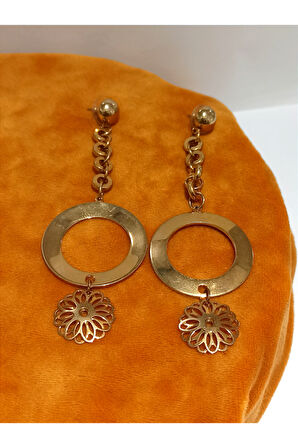 Monalisa Hom Lüks Figürlü Gösterişli Küpe