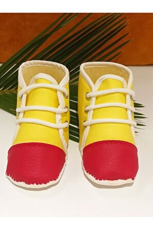 Monalisa Home Lüks Yumuşak Tabanlı Figürlü Bebek Ayakkabısı