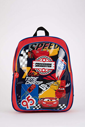 Figürlü Orjinal Su Geçirmez  Araba Figürlü Okul Çantası