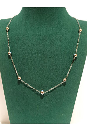 Monalisa Home Gümüş Renk Lüks Figürlü Gösterişli Kolye