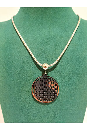 Monalisa Home Gümüş Renk Lüks Figürlü Gösterişli Kolye