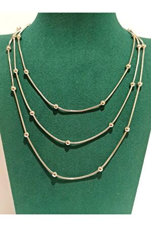 Monalisa Home Gümüş Renk Lüks Figürlü Gösterişli Kolye