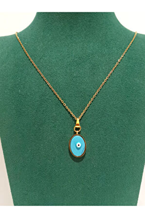 Monalisa Home Gold Renk Lüks Figürlü Gösterişli Kolye