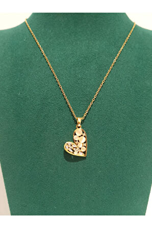 Monalisa Home Gold Renk Lüks Figürlü Gösterişli Kolye