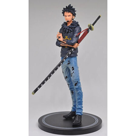 One Piece Trafalgar D. Water Law Figürü 21 cm – Vishmita Detaylı Aksiyon Figür