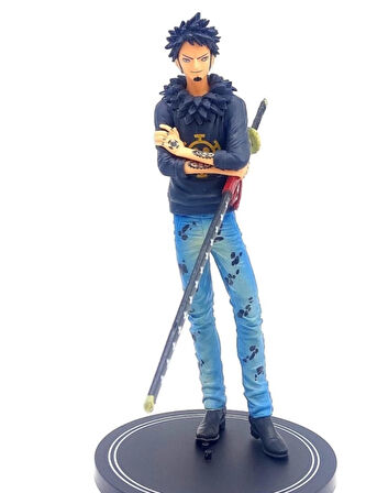One Piece Trafalgar D. Water Law Figürü 21 cm – Vishmita Detaylı Aksiyon Figür