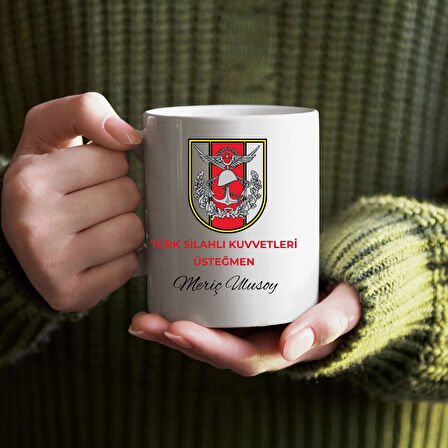 Türk Silahlı Kuvetleri Personelerine Özel Tasarımlı Kupa Bardak