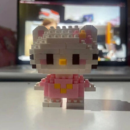 Renkli Mini 3D Puzzle Karakter Figür – Tekli (1 adet)