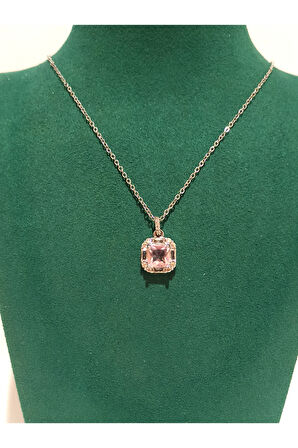 Monalisa Home Gümüş Renk Lüks Figürlü Gösterişli Kolye