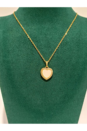 Monalisa Home Gold Renk Lüks Figürlü Gösterişli Kolye