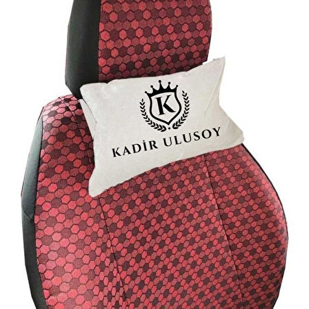 Kişiye Özel İsim ve Harf Tasarımlı Araç Yastık Kılıfı – Şık ve Kişisel Otomobil Aksesuarı