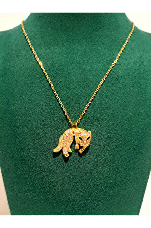 Monalisa Home Gold Renk Lüks Figürlü Gösterişli Kolye
