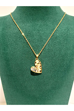 Monalisa Home Gold Renk Lüks Figürlü Gösterişli Kolye