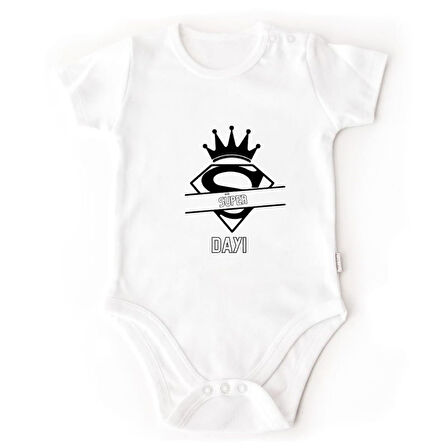 Kişiye Özel Süper Aile Bebek Body – Anne Baba Dede Teyze Amca Hala Dayı