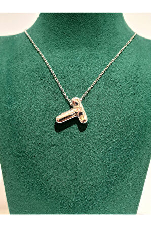 Monalisa Home Gümüş Renk Lüks Figürlü Gösterişli Kolye