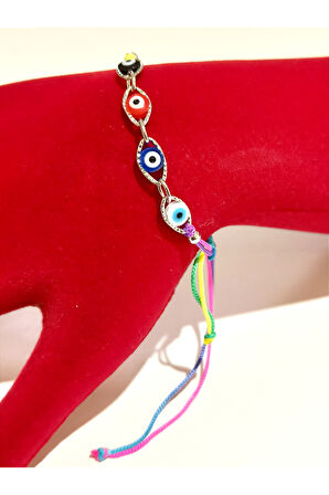 Monalisa Home Lüks Gösterişli Renkli Zarif İp Halhal