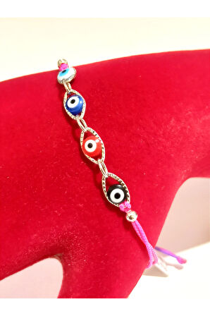 Monalisa Home Lüks Gösterişli Renkli Zarif İp Halhal