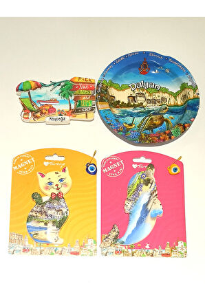 Monalisa Home Farklı Model Desenli Renkli Kültürel Hediyelik