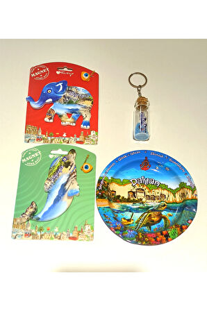 Monalisa Home Farklı Model Desenli Renkli Kültürel Hediyelik