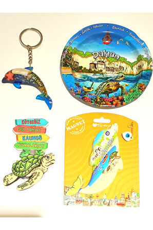 Monalisa Home Farklı Model Desenli Renkli Kültürel Hediyelik