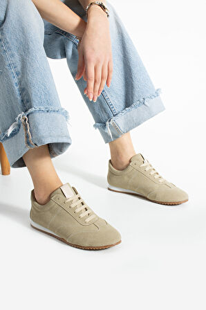 Bej Günlük Kadın Sneaker