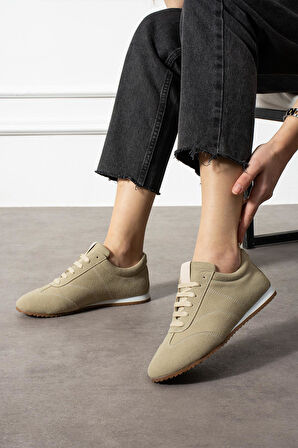 Bej Günlük Kadın Sneaker